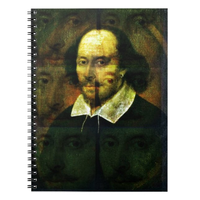 Shakespeare Notizblock (Vorderseite)