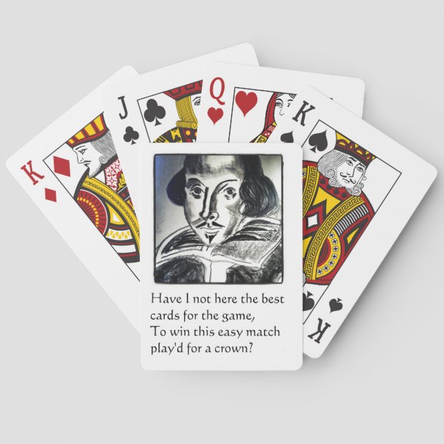 Shakespeare Playing Cards Spielkarten (Rückseite)