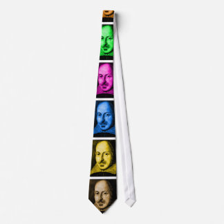 Shakespeare-Pop-Kunst Krawatte