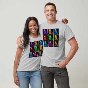 Shakespeare-Pop-Kunst T-Shirt