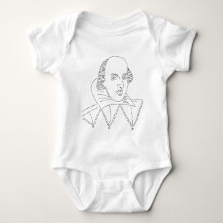 Shakespeare-Porträt Baby Strampler