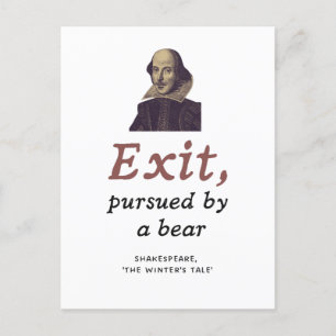 Shakespeare Romeo & Julia Niedlich Funny Abschluss Postkarte