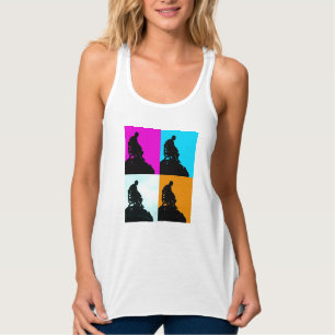 Shakespeare Skulptur Silhouette Tank Top