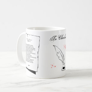 Shakespeare-Sonett 55 Kaffeetasse