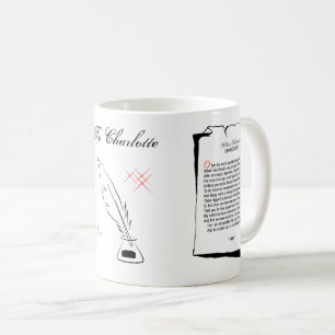 Shakespeare Sonett 72 Kaffeetasse