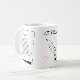 Shakespeare Sonnet 105 Kaffeetasse