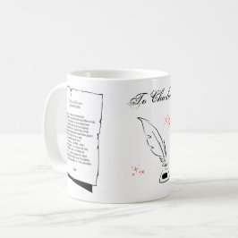 Shakespeare Sonnet 131 Kaffeetasse