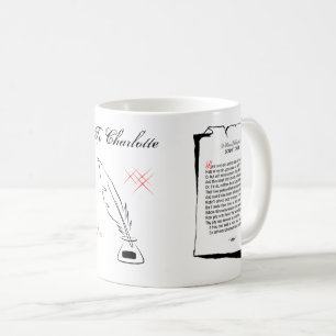 Shakespeare Sonnet 142 Kaffeetasse