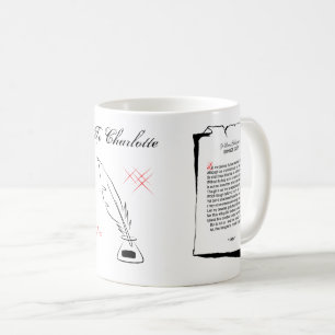 Shakespeare Sonnet 36 Kaffeetasse