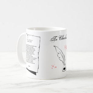 Shakespeare Sonnet 77 Kaffeetasse