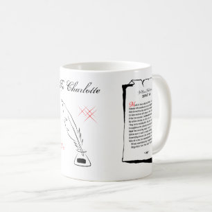 Shakespeare Sonnet 8 Kaffeetasse