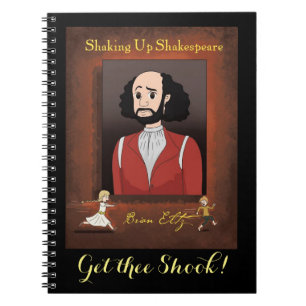 Shakespeare Spiral Foto Notebook Notizblock