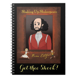 Shakespeare Spiral Foto Notebook schütteln Notizblock