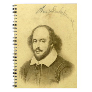 Shakespeare Spiral Notizblock