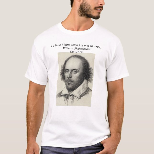 Shakespeare T-Shirt (Vorderseite)