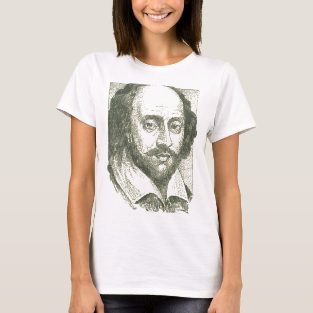 Shakespeare tat es mit Wörtern T-Shirt (Vorderseite)