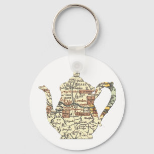 Shakespeare Teapot Schlüsselanhänger