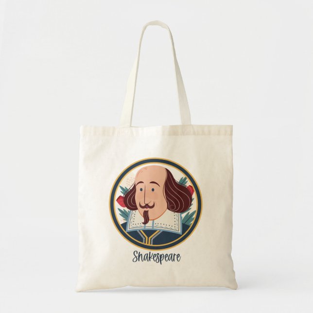 Shakespeare Tote Bag Tragetasche (Vorne)