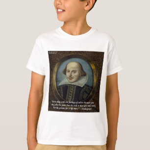Shakespeare und sein berühmtes Gefühl Zitat T-Shirt