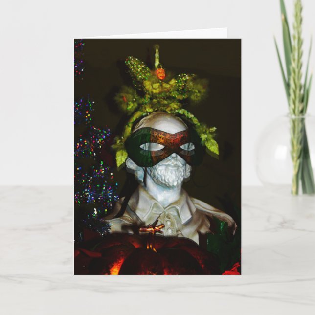 Shakespeare- Weihnachtskarte Feiertagskarte (Vorderseite)