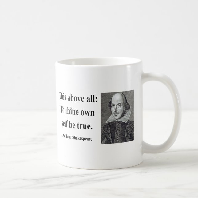 Shakespeare-Zitat 8b Tasse (Rechts)