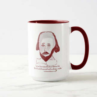 Shakespeare-Zitat-Tasse Tasse