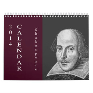 Shakespeare-Zitate. 2014 Kalender