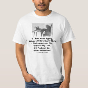 Shakespearean Schimpanse-Shirt T-Shirt