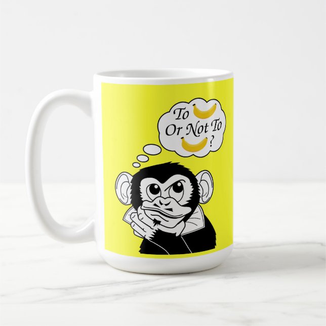 Shakespeares Affe Tasse (Links)