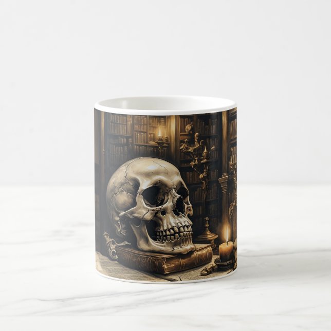 Shakespeares Bibliothek: Englisch Kaffeetasse (Mittel)