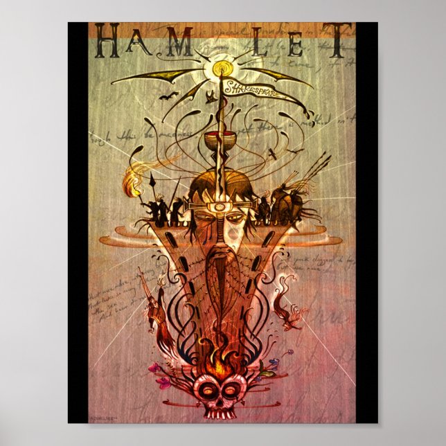 Shakespeares POSTER-Optionen "Hamlet" Poster (Vorne)