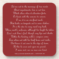 Shakespeares Sonett 116 Quadratischer Magnet