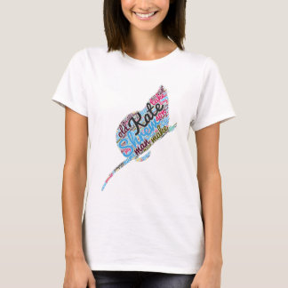 Shakespeares Zähmen der Spitzmaus-Wort-Wolke T-Shirt