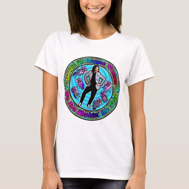 Shakin' the tree - Boogie on - Kamala T-Shirt (Vorderseite)