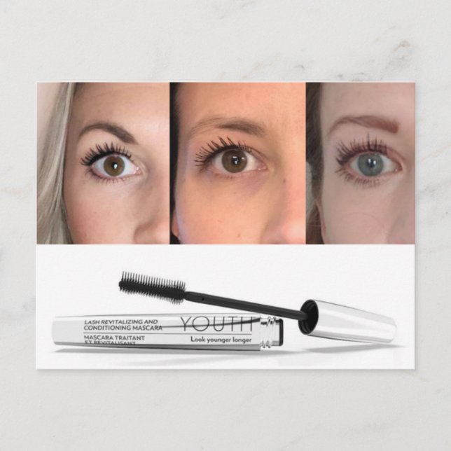 Shaklee Youth Mascara Postcard Postkarte (Vorderseite)