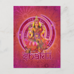 SHAKTI - Postkartendesign Postkarte