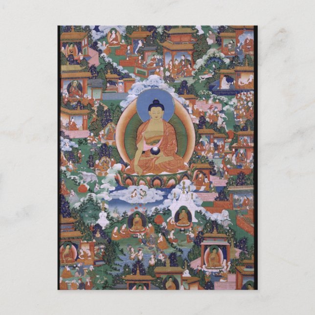 Shakyamuni Buddha Postkarte (Vorderseite)