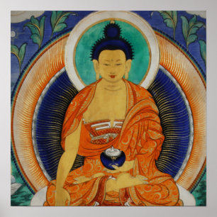 Shakyamuni Thangka Poster