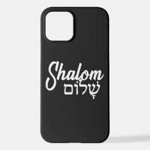 Shalom ש ל ו jüdischen Weihnachtsgeschenk ם Hebräi iPhone 12 Hülle