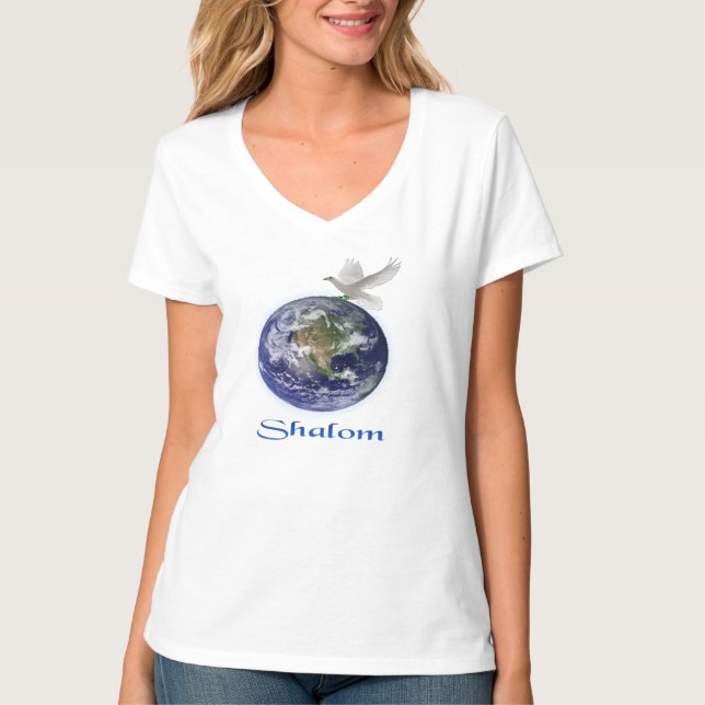 Shalom Frauenkleidung T-Shirt (Vorderseite)