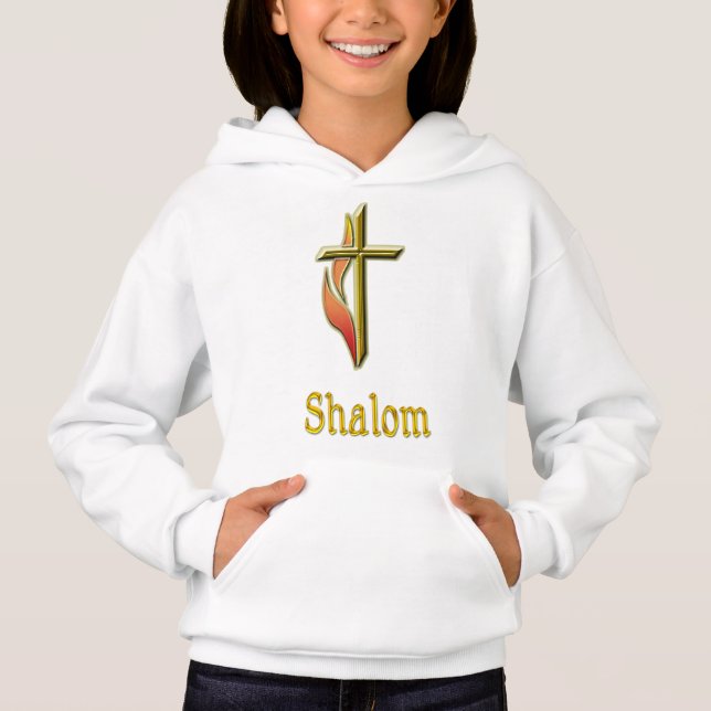 Shalom Hoodie (Vorderseite)