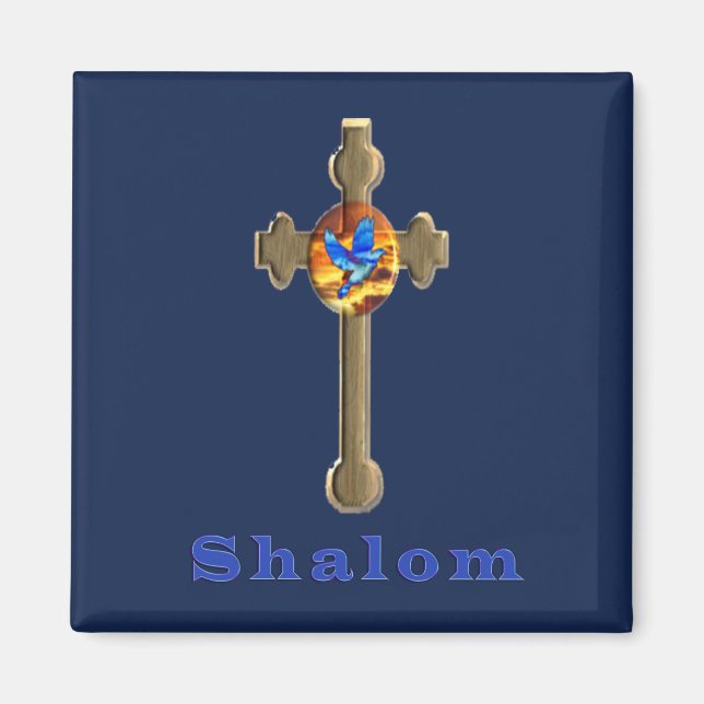 Shalom Magnet (Vorne)