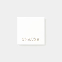 Shalom Post-It-Notes Post-it Klebezettel