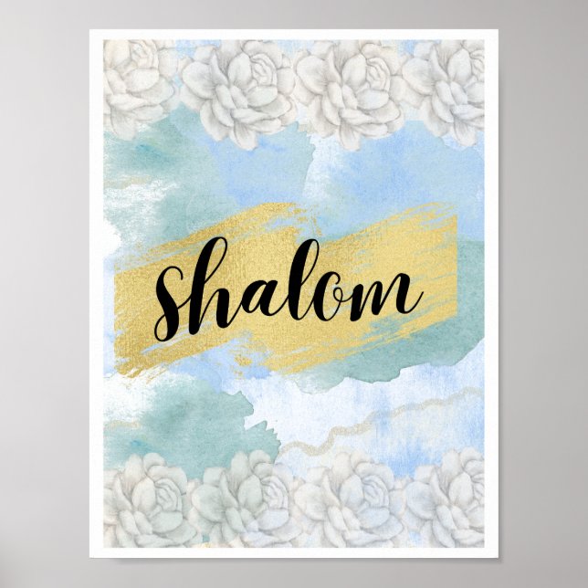 Shalom Poster (Vorne)