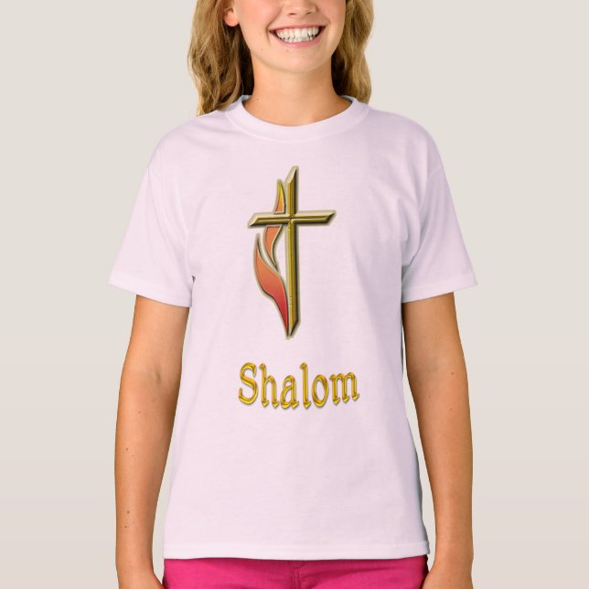 Shalom T-Shirt (Vorderseite)