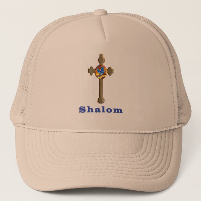 Shalom Truckerkappe (Vorderseite)