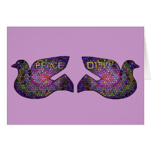 ShalomPeaceDoves Karte