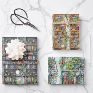 Shalvah - Bücher Geschenkpapier Set