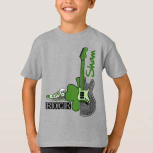 Sham Rock. Musik Thema St. Patrick's Day T-Shirt