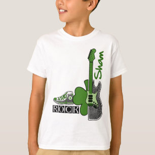 Sham Rock. Musik Thema St. Patrick's Day T-Shirt